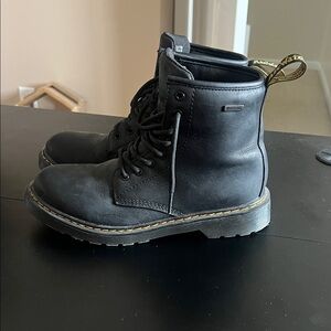 Dr. Martens Black Waterproof Boots